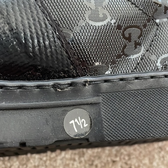 Men’s Gucci GG Guccissima Low Sneakers - Picture 9 of 9